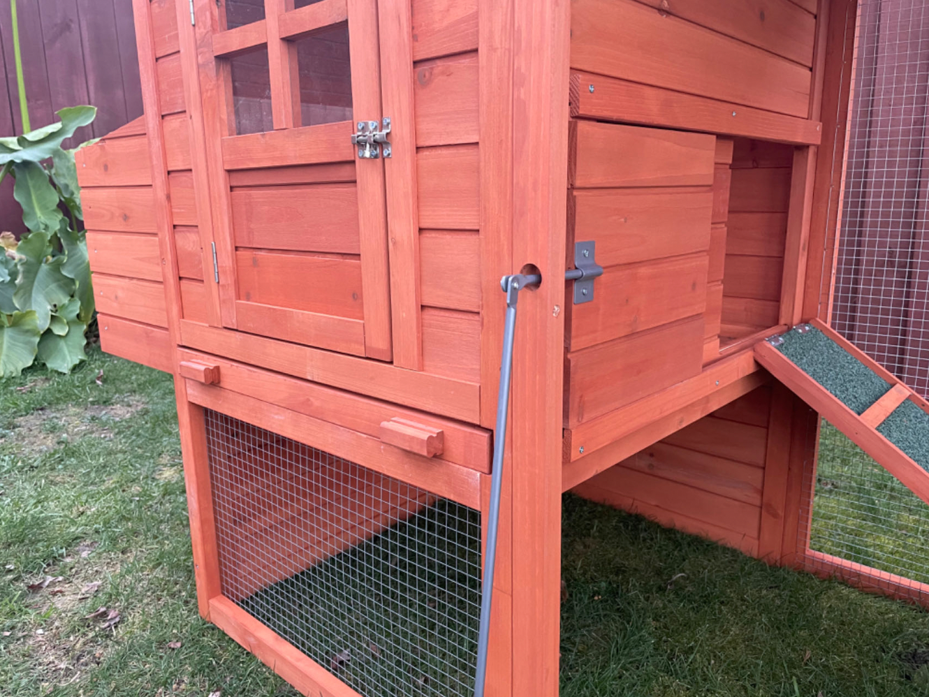 Chicken Coop Large Close-up Photo