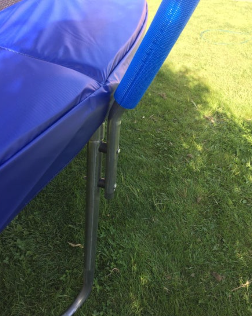 Trampoline Pad and Safety Pole Photo