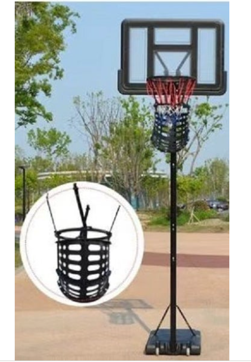 Basketball Return Attachment On Basketball Hoop Photo