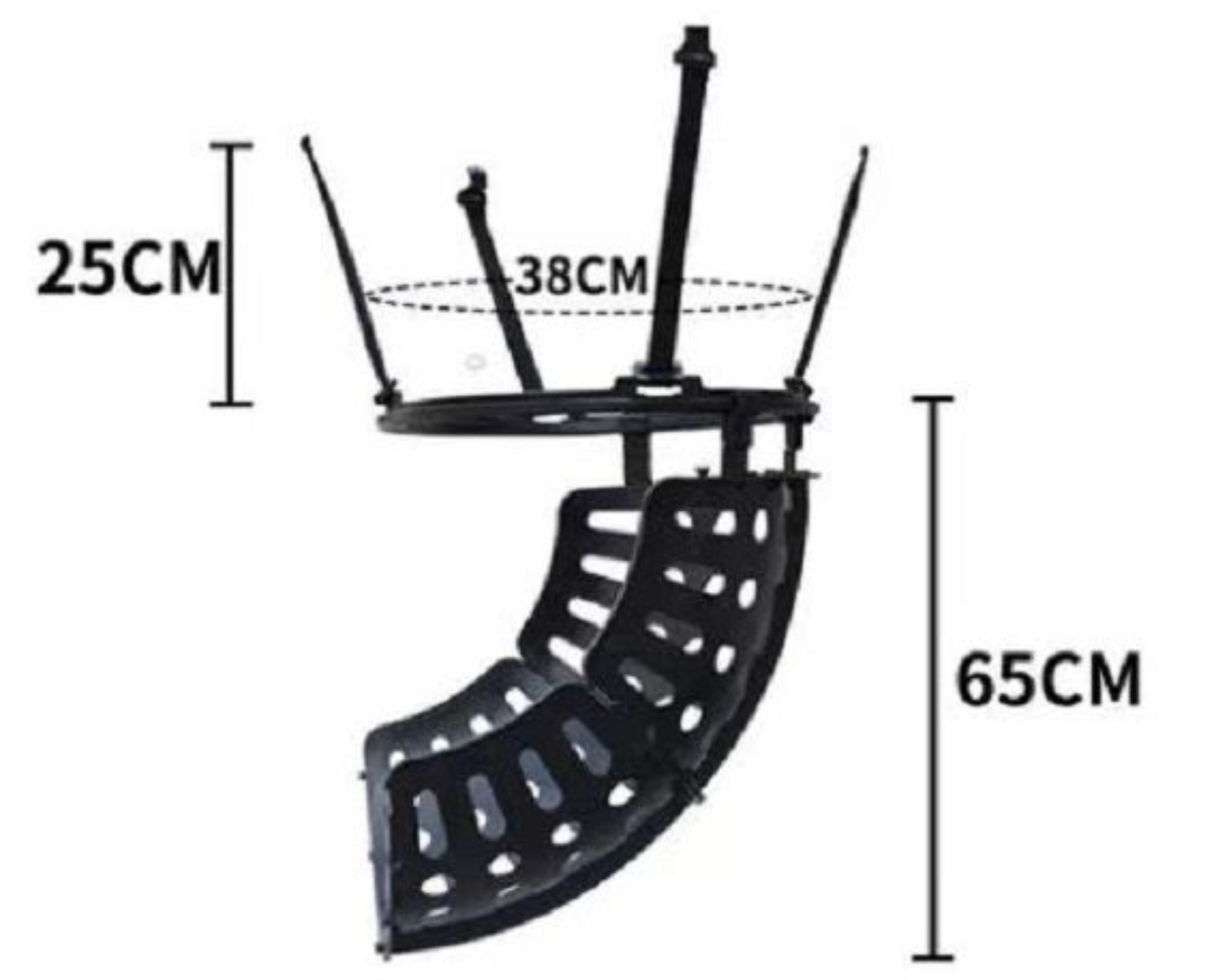 Basketball Return Attachment Size And Measurements Photo