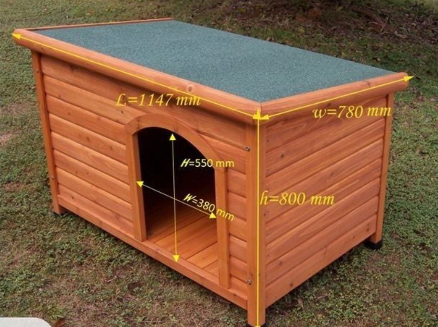 Dog Kennel Medium Measurements and Dimensions Photo